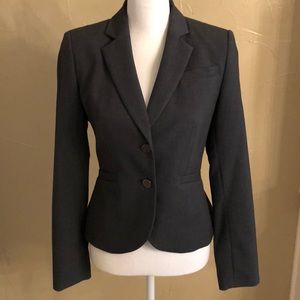 Calvin Klein dark gray two-button jacket, EUC, 2